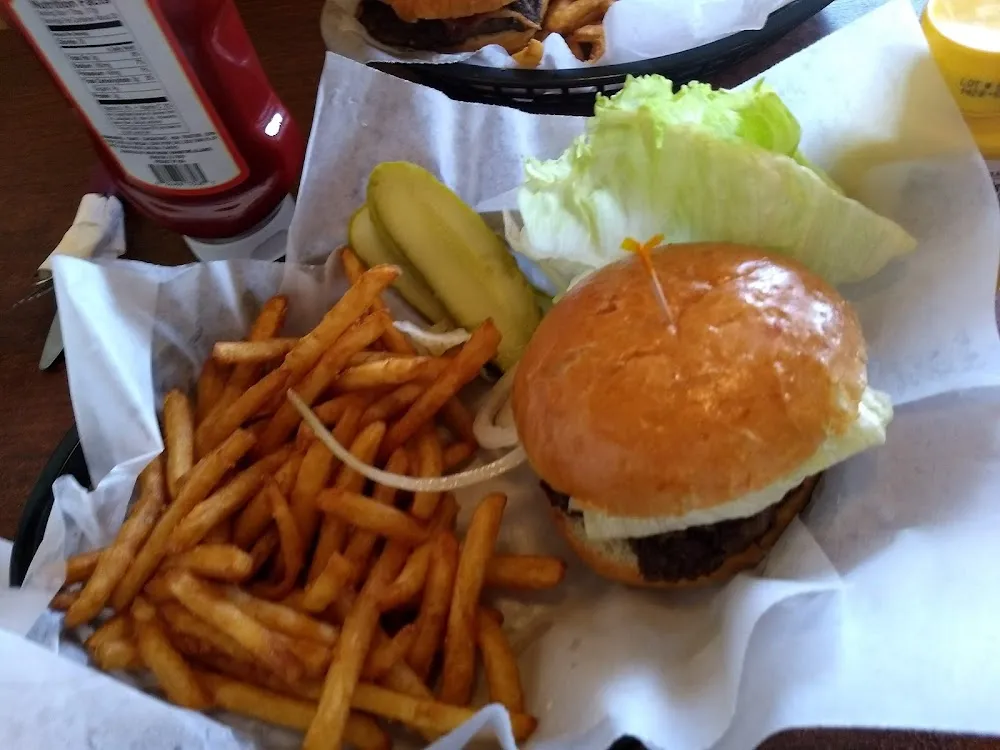 Fantastic Deluxe Burger and Fries