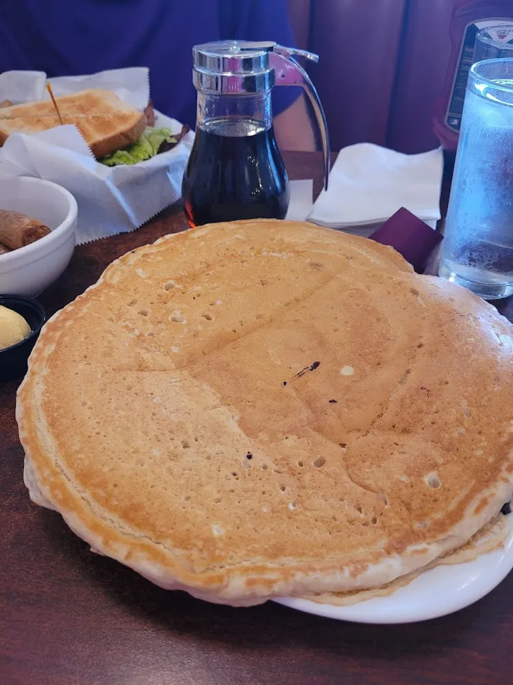 Huge Blueberry Pancake